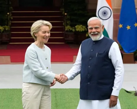 European Union Calls for Stronger Relations with India Despite Disagreements Over Russia